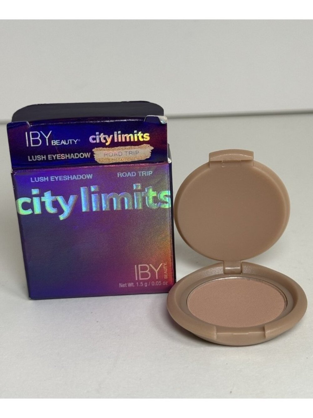 IBY Beauty City Limits Lush Eyeshadow Road Trip 0.05 Oz Nude Pink New